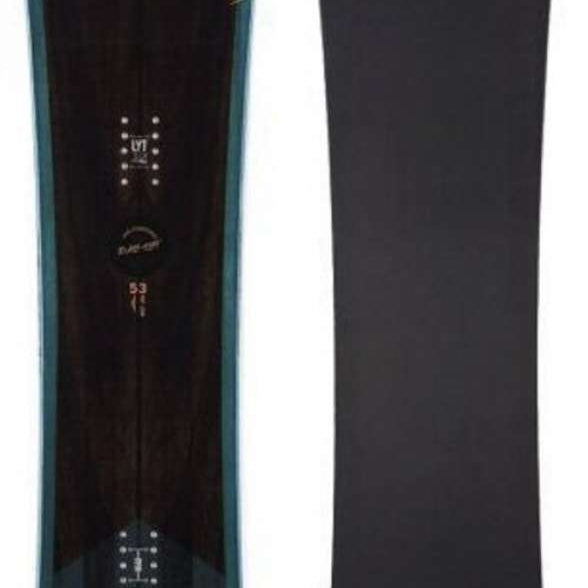 Head Day Lyt Snowboard 2023 - A black snowboard with a blue logo on top and white text that reads "HEAD" at the bottom.