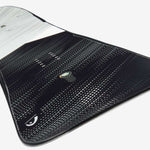 Head E Instinct LYT Snowboard 2023 - Black snowboard with white accents and a distinctive logo on top.