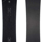 Head E Pulse LYT Snowboard 2023 - A black snowboard with a geometric pattern and white logo on top.