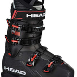 Head Edge Lyt 100 Ski Boot 2023 - Black ski boot with red accents and a textured pattern on the side.