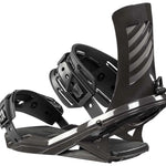 Head FX One LYT Snowboard Binding 2023 - Black snowboard bindings with silver hardware and a sleek, modern design.