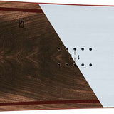 Head Gamechanger Snowboard 2024 - A brown snowboard with a wood grain pattern on its top surface.