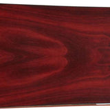 Head Gamechanger Snowboard 2024 - A dark brown snowboard with a subtle wood grain pattern and white lettering on the top sheet.