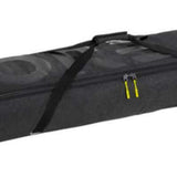 Head Kore Double 203cm Ski Bag 2023 - Black ski bag with a zippered top and two black straps on either side.