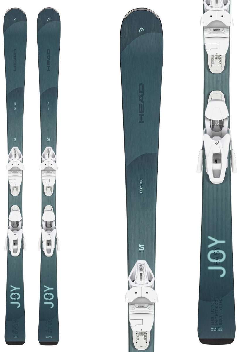 Head Ladies Easy Joy System Ski With Protector 10 Ski Bindings