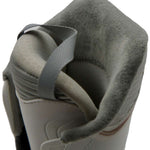 Head Ladies Edge LYT 80 Ski Boot 2023 - A white ski boot with a black strap and buckle on top.