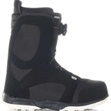 Head Legacy BOA Snowboard Boot 2023 - Black snowboard boots with a sleek, modern design and white accents on the laces and logo.