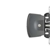 Tyrolia Protector PR 11 Ski Bindings 2024 - Black ski bindings with silver hardware and red logos on top of each binding.