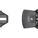 Tyrolia Protector SLR 11 Ski Bindings 2024 - Black ski bindings with silver hardware and a red logo on top.