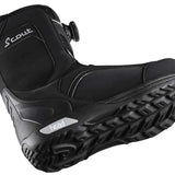 Head Scout LYT Boa Snowboard Boot 2023 - Black snowboard boot with white logo on top and silver boa dial on side.