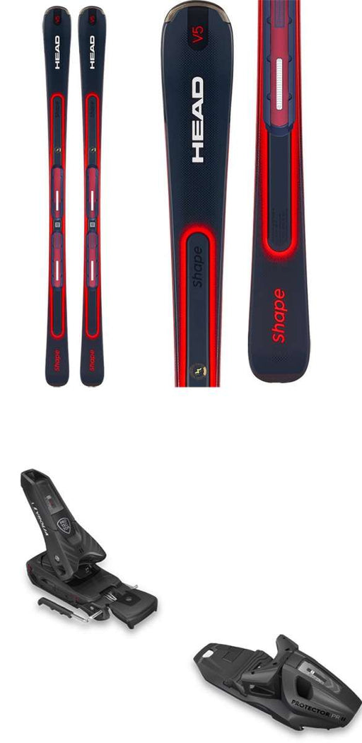 HS-R Red - Bâtons de ski PRO LITE avec sangle World Cup Click gabel