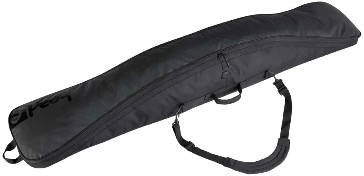 Head Single Board Bag With Backpack Straps - 2023 model bag with black straps and a zippered top.