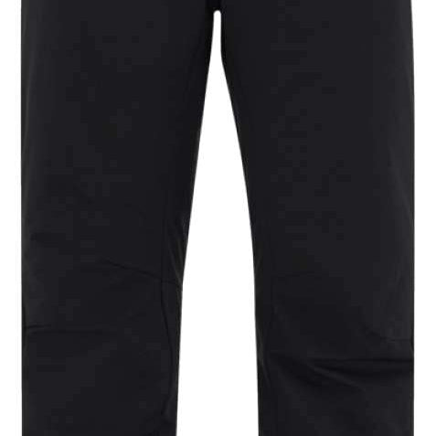 Head Summit Insulated Pants 2023 - Black insulated ski pants with zippered pockets and adjustable cuffs.