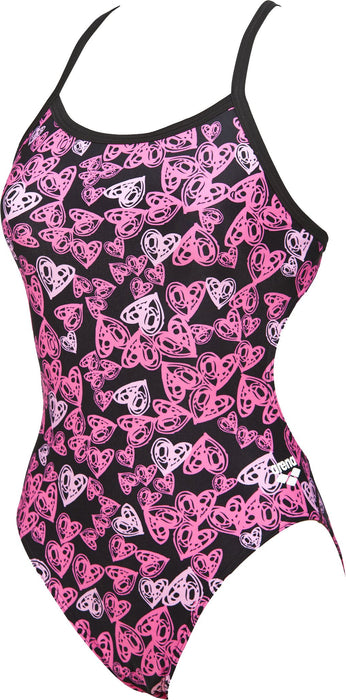 Arena Ladies' Hearts Limited Edition Challenge Back One-Piece Swimsuit