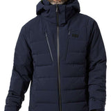 Helly Hansen Rivaridge Infinity Jacket - A navy blue jacket with a hood, zippered pockets and black zippers.