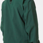 Helly Hansen Swift 3 Layer Shell Jacket 2022-2023 - A dark green jacket with a hood, zippered pockets and adjustable cuffs.