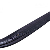 HO Jamie B Syndicate Alpha Water Ski 2023 - A black water ski with a blue and red logo on top.