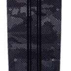 HO Jamie B Syndicate Alpha Water Ski 2023 - Black water ski with blue and yellow accents, featuring a distinctive "Syndicate" logo on top.