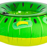 HO Sports Kiwi Tube 2023 - Green tube with black stripes and a kiwi fruit graphic on the side.