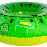 HO Sports Kiwi Tube 2023 - Green tube with black stripes and a kiwi fruit graphic on the side.