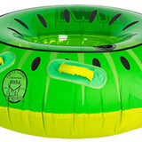HO Sports Kiwi Tube 2023 - Green tube with black stripes and a kiwi fruit graphic on the side.