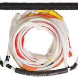 HO Sports Elite Deep V Handle With 5 Section Rope 2021 - A black rope with a deep v-shaped handle, featuring five sections of rope.