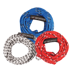 HO Sports 6K Tube Rope 2021 - A blue tube rope with white and black accents.