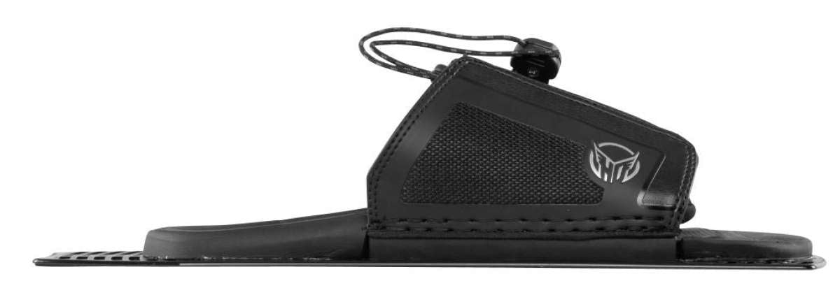 HO Stance Adjustable Rear Toe Plate - ARPT 2022 is shown in a black color with silver hardware.