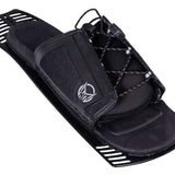 HO Stance Adjustable Rear Toe Plate - ARPT 2022 is shown in a black plastic with silver hardware.