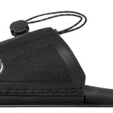 HO Stance Adjustable Rear Toe Plate ARPT 2022 - Black plate with silver logo and adjustable strap on top.