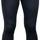 Hot Chillys Men's MTF Chamois Bottom Baselayer - A black baselayer with a chamois pad visible on the rear of the garment.