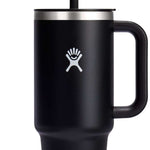 Hydro Flask 40oz All Around Travel Tumbler - A large, insulated tumbler with a screw-on lid and straw.
