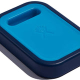 Hydro Flask Medium Ice Pack - A rectangular ice pack with a dark gray color and rounded corners, featuring a small handle on one side.