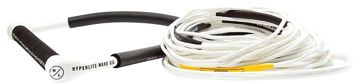 Hyperlite - CG handle with white grip, black hardware, and white line.