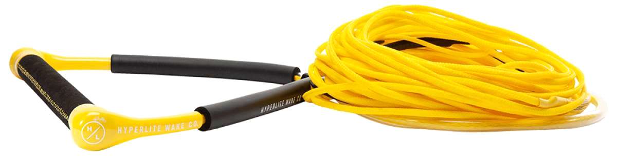 Hyperlite - CG Handle with Fuse Line 2021 is yellow, black and has a white logo on the handle.