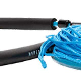 Hyperlite CG Handle With Maxim Line - Black handle with white logo, blue line and black grip.