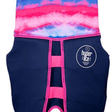 Hyperlite Girls Indy CGA Vest 2022 - Tie-dye patterned top with pink, blue and white colors.