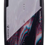 Hyperlite - Josh Twelker's signature wakeboard with a black and white marbled design on top, featuring red and blue accents.