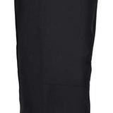 Icepeak Ladies Curlew Insulated Pant 2022-2023 - Black insulated ski pants with a zippered pocket on the side and adjustable Velcro straps at the waist.