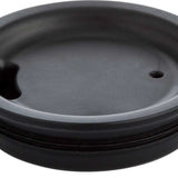 Hydro Flask 12oz Cooler Cup - A black cooler cup with a screw-on lid and a small, circular logo on the side.