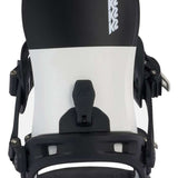 K2 Bond 2024 snowboard bindings feature a black base with white accents.