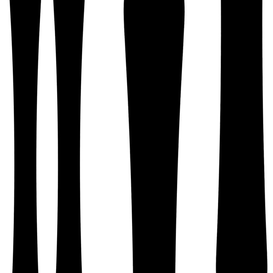 The image shows a pair of K2 Boys Indy skis with FDT 4.5 bindings for the 2021-2022 season. The skis are designed for children and feature a black and white color scheme.