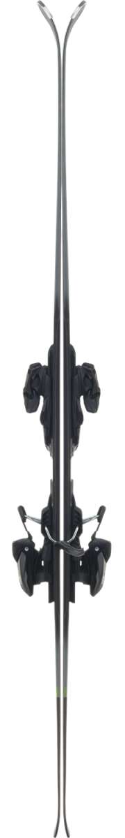 K2 Disruption 76 System skis, 2024 model, feature black topsheets and M2 10 bindings.