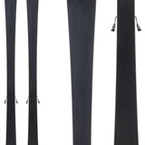K2 Disruption 76 System skis, 2024 model, feature black topsheets and M2 10 bindings.