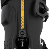 K2 Ladies Diverge LT 110 Ski Boots 2022-2023 - Black ski boots with a textured pattern on the side and silver buckles.