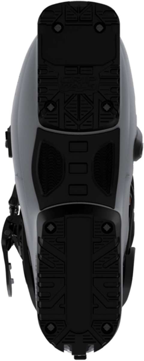 K2 Ladies Diverge LT 110 Ski Boots 2022-2023 - Black ski boots with a textured pattern on the toe and heel areas.