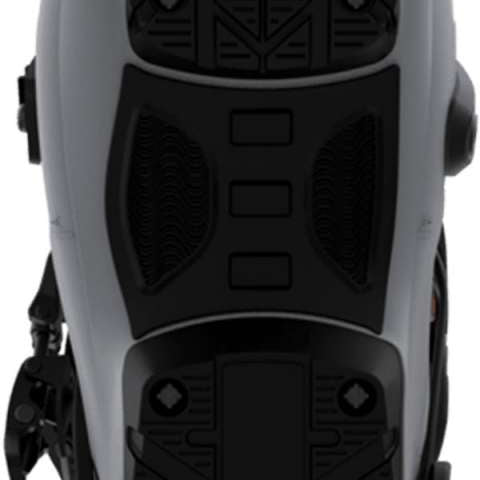 K2 Ladies Diverge LT 110 Ski Boots 2022-2023 - Black ski boots with a textured pattern on the toe and heel areas.