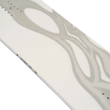 K2 Gateway Pop snowboard features a gray top with a distinctive graphic pattern.