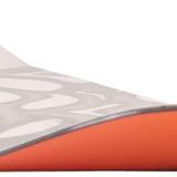 K2 Gateway Pop snowboard, 2024 model, features a striking orange and black graphic design.
