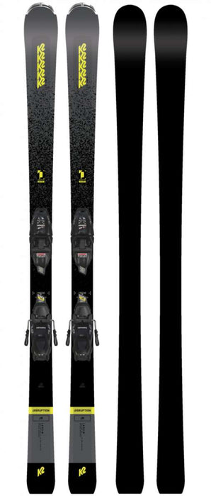 K2 Junior's Disruption System Ski With 7.0 FDT Ski Bindings 2022-2023